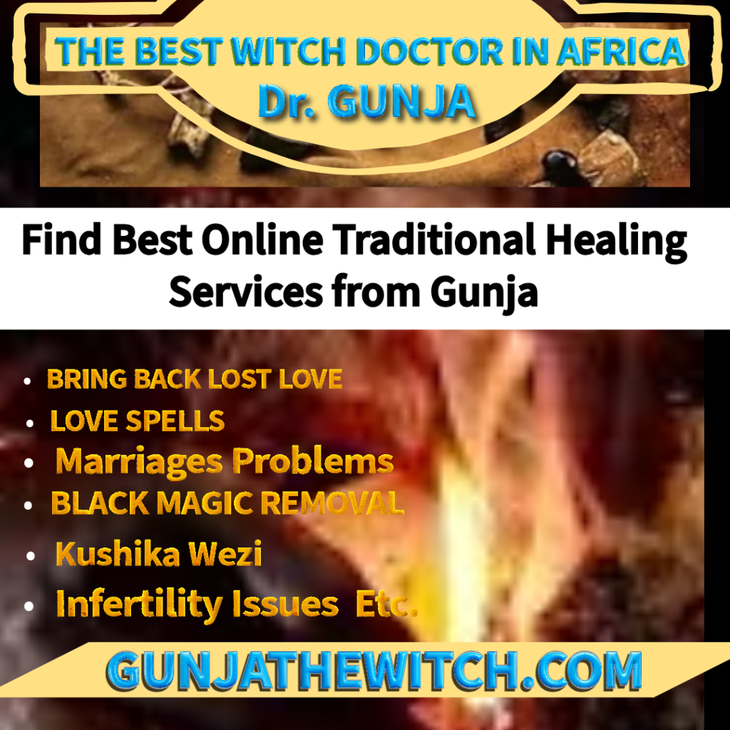 Remove bad luck from your life totally full healing low fee best traditional witch doctor dr M Gunja mganga dr Gunja mganga wa nyuki Remove bad luck from your life totally full healing low fee